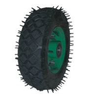 6x2.00 Pneumatic rubber wheel